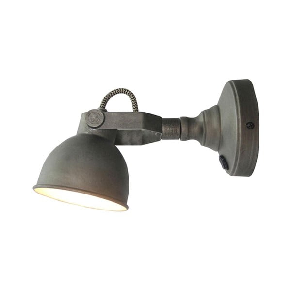 Сива стенна лампа Bow L - LABEL51