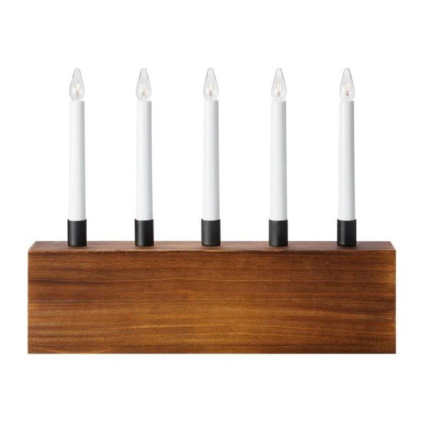 Кафява коледна светлинна украса Albero – Markslöjd