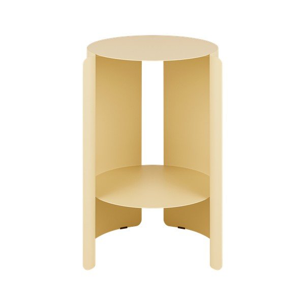 Стоманена кръгла странична масичка ø 32 cm Wa – noo.ma