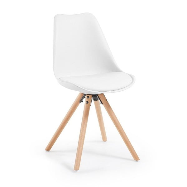 Бял стол с букови крака Bonami Essentials Lumos - loomi.design