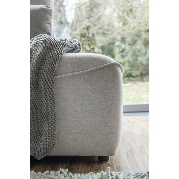 Кремав ъглов разтегателен диван (променлив) Homely Tommy - Miuform-image-3