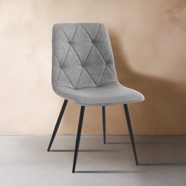 Сиви трапезни столове в комплект от 2 бр. Mesh – Tomasucci-image-1