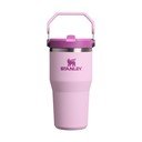Розов термос от неръждаема стомана 600 ml IceFlow™ Flip Straw 2.0 Cherry Blossom – Stanley