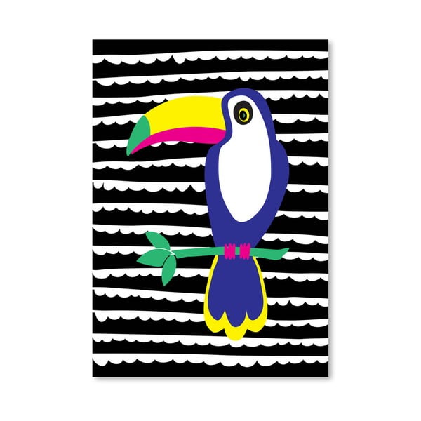 Plakát Striped Toucan