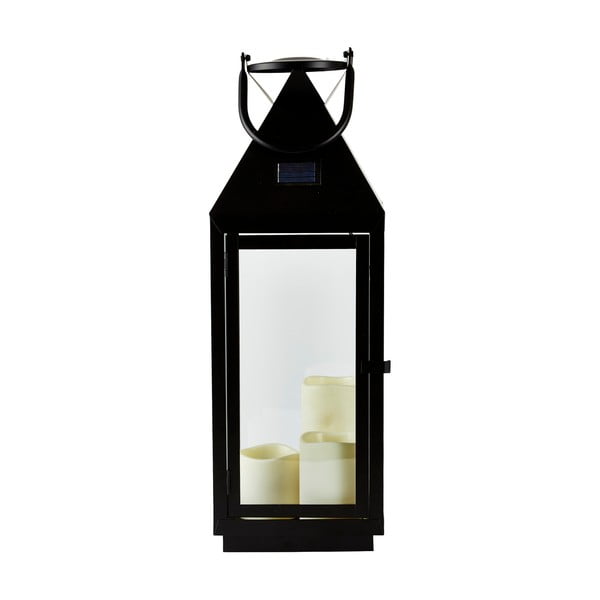 Фенер с LED свещ и слънчев панел - Villa Collection