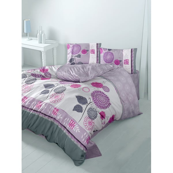 Спално бельо с чаршаф за двойно легло Buse, 200 x 220 cm - Mijolnir