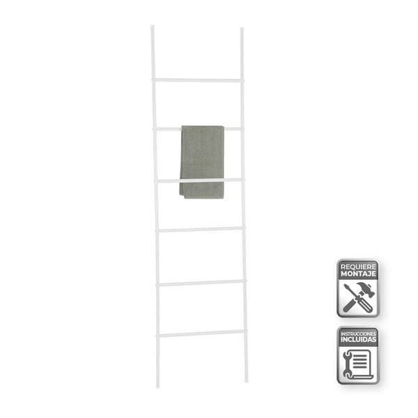 Бяла стълба за кърпи – Casa Selección-image-1