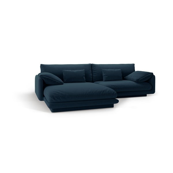 Тъмносин ъглов диван (ляв ъгъл) Torino – Micadoni Home-image-2