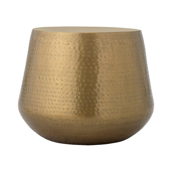 Метална кръгла масичка за кафе  в златист цвят ø 50 cm Avola – Bloomingville-image-2