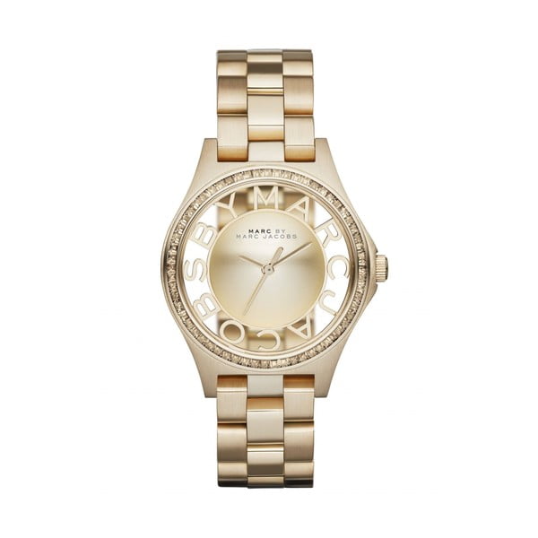 Дамски модерен златен часовник - Marc Jacobs