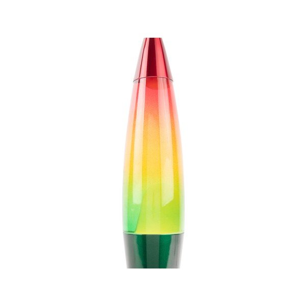Зелена стъклена лава лампа (височина 41,5 cm) Rainbow Rocket Lava – Leitmotiv-image-2