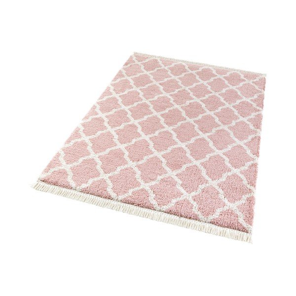 Růžový koberec Mint Rugs Marino, 80 x 150 cm-image-3