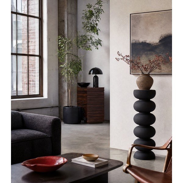 Метална кръгла странична масичка ø 35 cm Kobodo – Light & Living-image-3