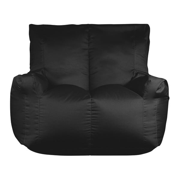 Černý sedací vak pro dva Sit and Chill Coron