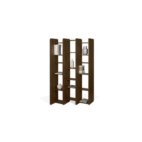 Шкаф за книги от орех Twin, височина 187 cm - TemaHome-image-2