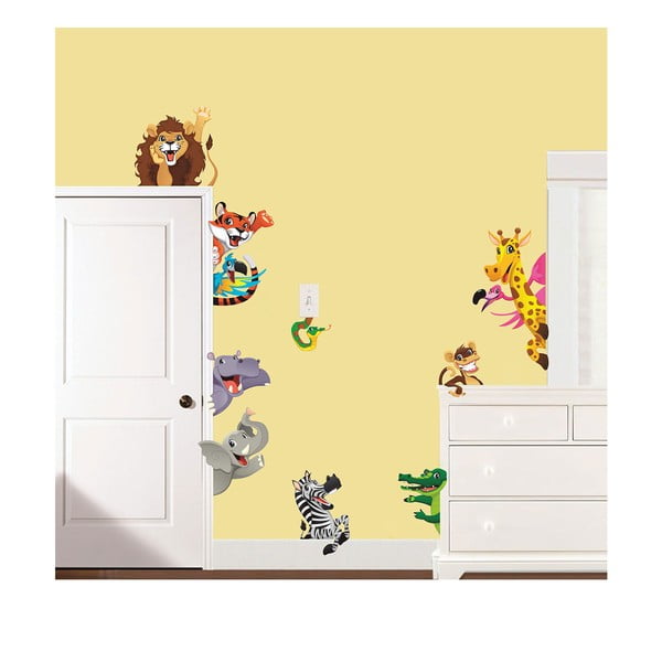 Комплект стикери за стена Jungle - Ambiance