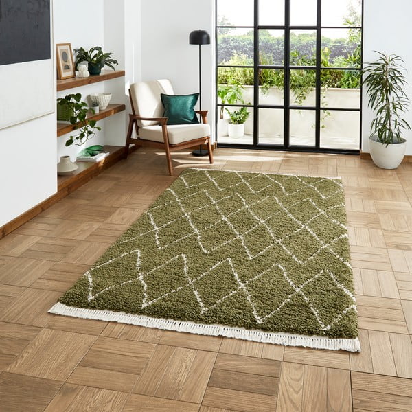 Зелен килим 120x170 cm Boho – Think Rugs-image-1