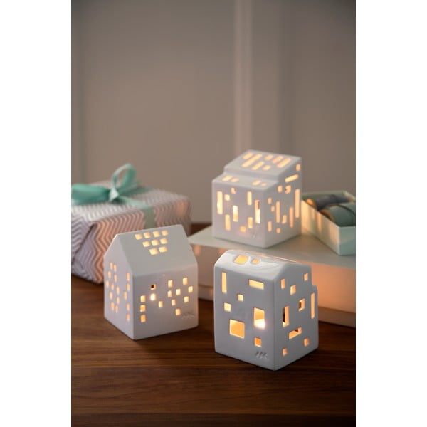 Бял керамичен свещник Urbania Lighthouse Functio - Kähler Design-image-2