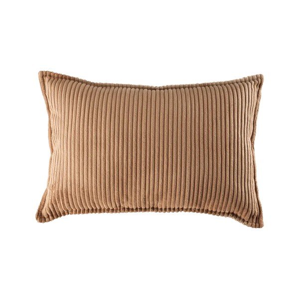 Кафява детска възглавница за диван от рипсено кадифе Bolster – Wigiwama