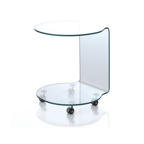 Стъклена кръгла масичка ø 50 cm Move - Tomasucci