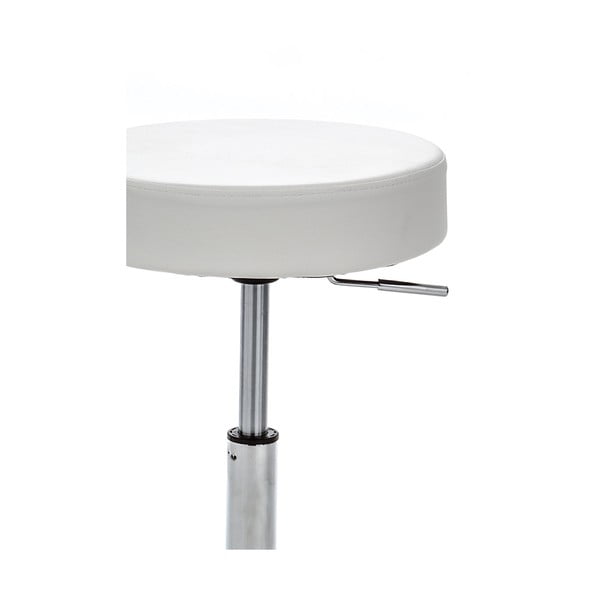 Бял офис стол от имитация на кожа Tizio – Tomasucci-image-1