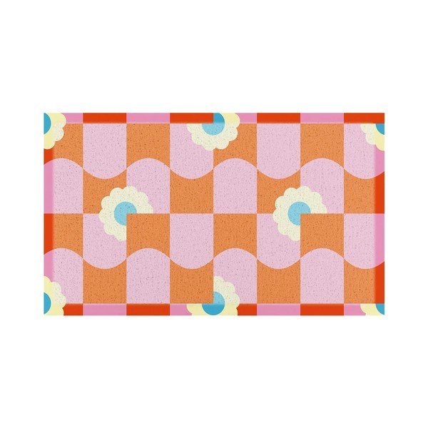 Изтривалка от рециклирана пластмаса 40x70 cm Elizabeth Olwen  – Artsy Doormats