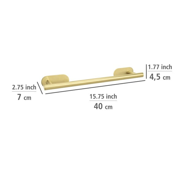Самостоятелна поставка за кърпи от неръждаема стомана Orea Gold - Wenko-image-4