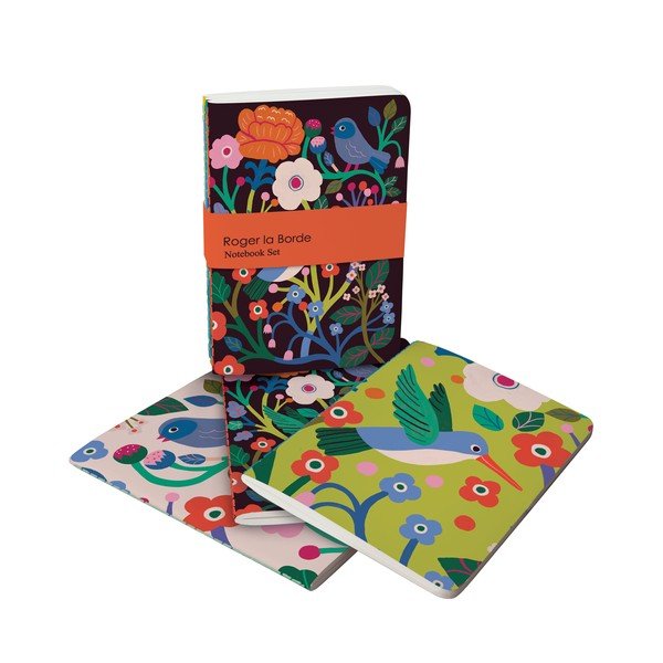 Тетрадки 64 стр. 3 бр. A6 Birdsong – Roger la Borde-image-3