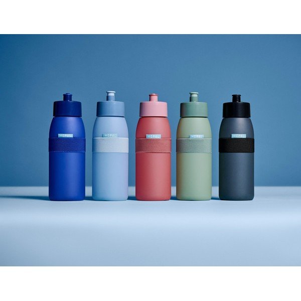 Светлозелена пластмасова бутилка  500 ml Ellipse – Mepal-image-1