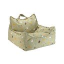 Зелен детски пуф от букле и шенил Terrazzo Chair – Wigiwama