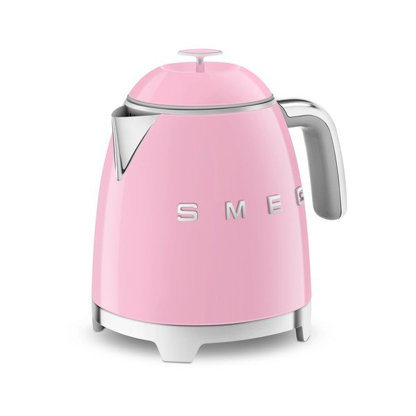 Розова електрическа кана от неръждаема стомана 800 ml Retro Style – SMEG-image-3