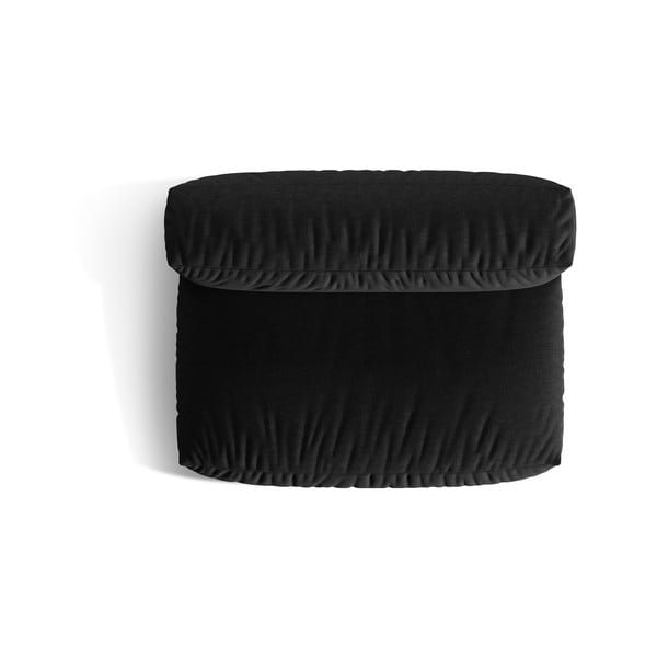 Черен модул за диван (среден модул) Martina – Micadoni Home-image-4