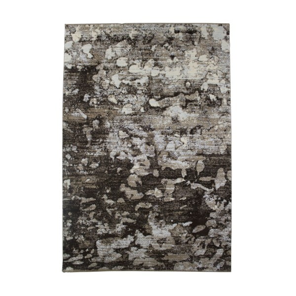 Šedý koberec Calista Rugs Kyoto Leaves, 120 x 170 cm