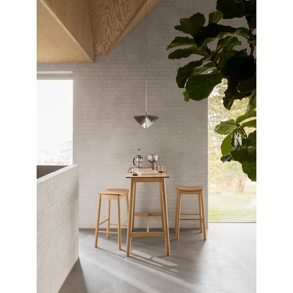 Бар маса от декор от дъб  60x120 cm Barlow – Actona-image-1