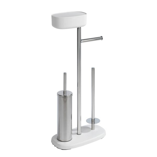 Стойка за тоалетна хартия с четка за тоалетна и отделение Rivazza - Wenko-image-3