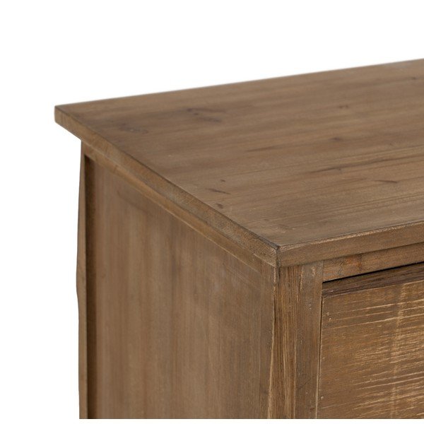 Витрина от масивна ела  в естествен цвят  64x92,5 cm – Ixia-image-3