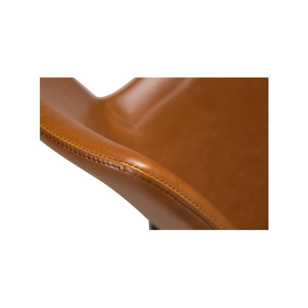 Светлокафяв бар стол от изкуствена кожа, височина 91 cm Hype - DAN-FORM Denmark-image-4