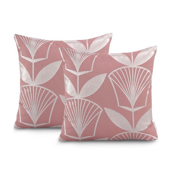 Калъфки за възглавници в комплект от 2 броя 45x45 cm Oxford Floris - AmeliaHome-image-1