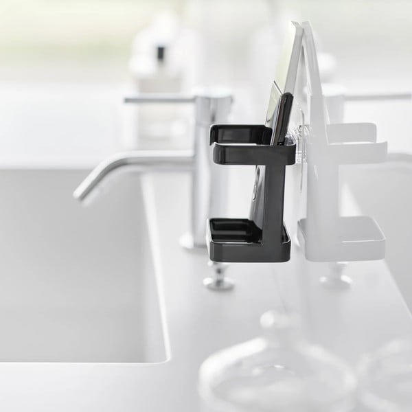 Черен метален държач за устройство за грижа за кожата Film Hook – YAMAZAKI-image-4