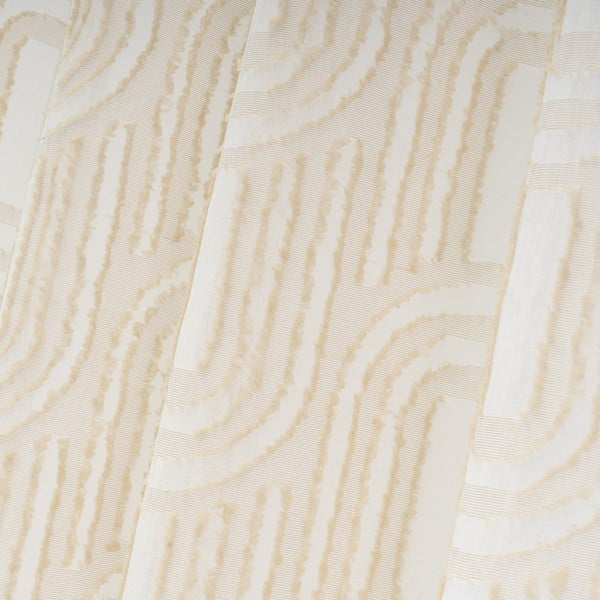 Бежова завеса 140x260 cm Relief Arch – Casa Selección-image-3