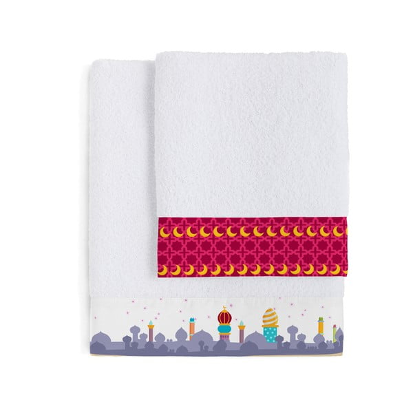 Sada 2 ručníků Mr. Fox Aladdin, 50x100 cm a 70x140 cm