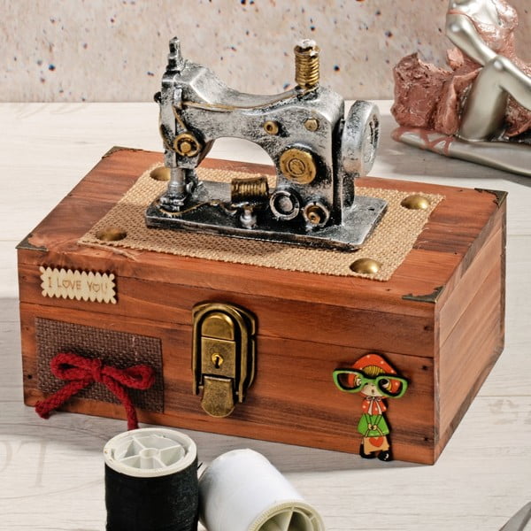 Дървена кутия за шиене Woodie - Unknown