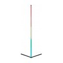 Черна LED подова лампа (височина 141 cm) Level - Reality