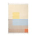 Одеяло в жълт и син цвят 125x190 cm Brick - Mette Ditmer Denmark