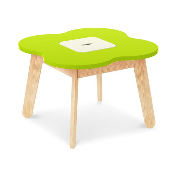 Zelený dětský stolek s úložným prostorem Timoore  Simple Play