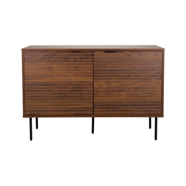 Кафяв скрин от декор от орех 110x74x40 cm Stripes – White Label