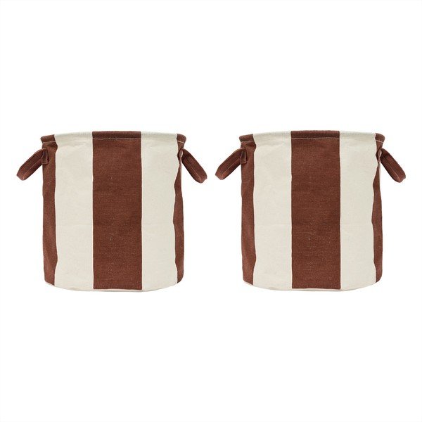 Текстилни кошници в комплект 2 бр. ø 32x32 cm Kara – OYOY Living Design