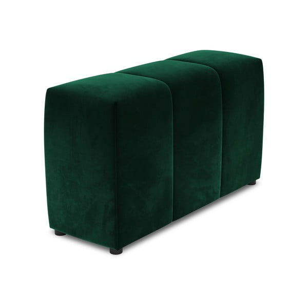 Зелена кадифена облегалка за модулен диван Rome Velvet - Cosmopolitan Design