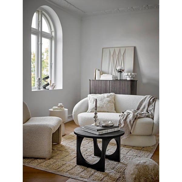 Настолна лампа в сребрист цвят със стъклен абажур (височина 32 cm) Spike – Bloomingville-image-3