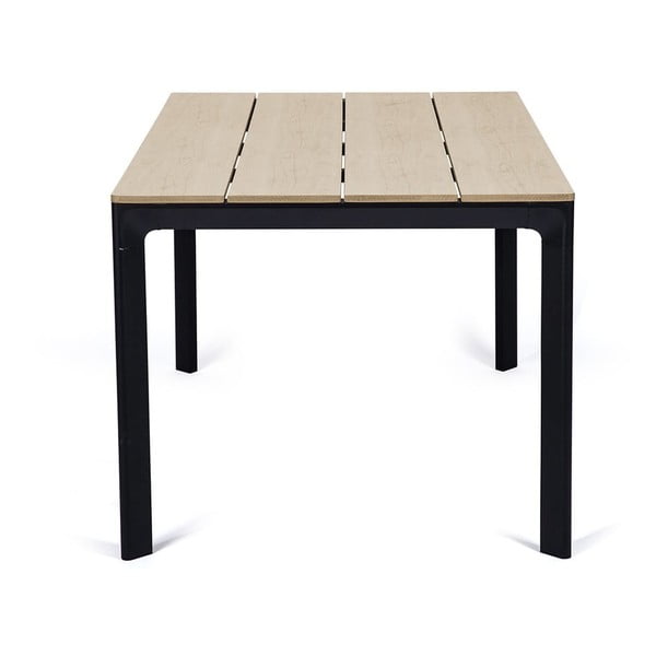 Комплект от 4 черни стола за хранене Kai и маса от естествен цвят Thor - Bonami Essentials-image-3